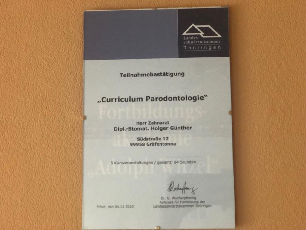 Zertifikat